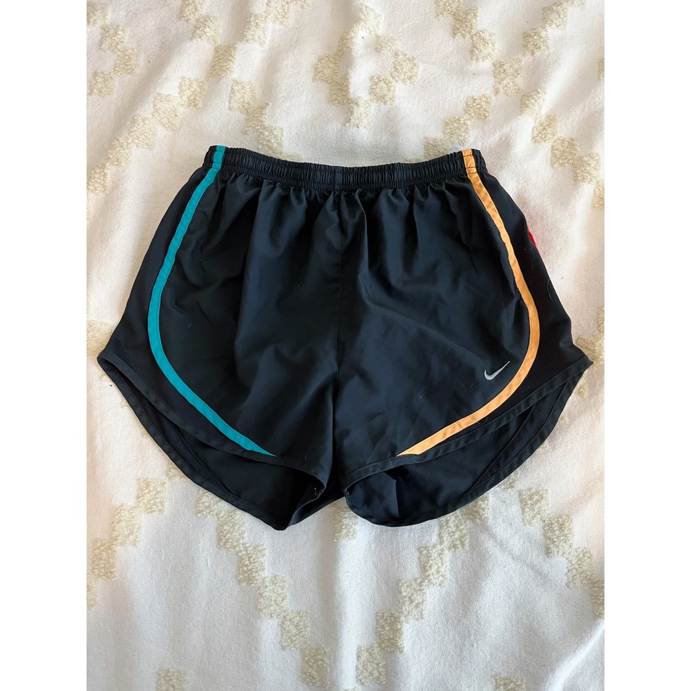 Nike Black & Multi-Color Dry Tempo Shorts